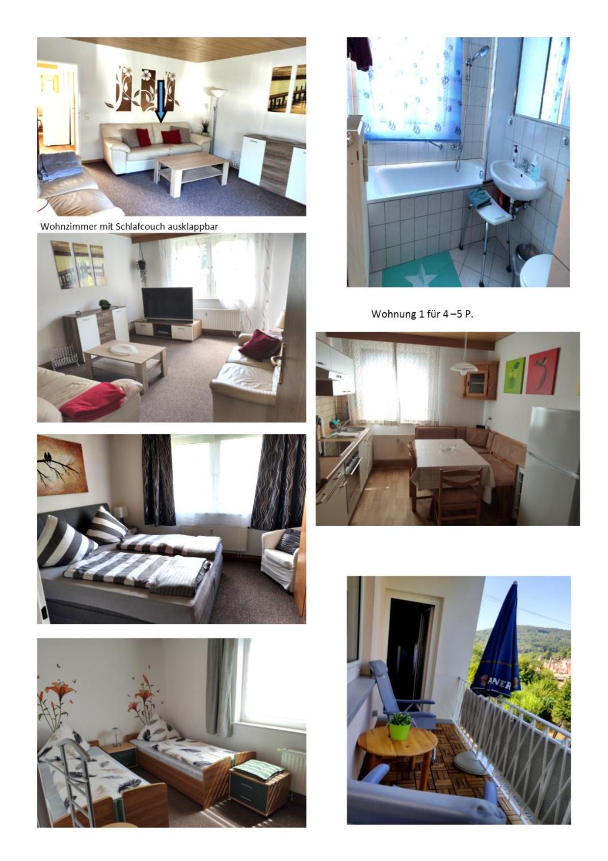 Ferienwohnung Christel Hirschhorn-Neckar Kültér fotó